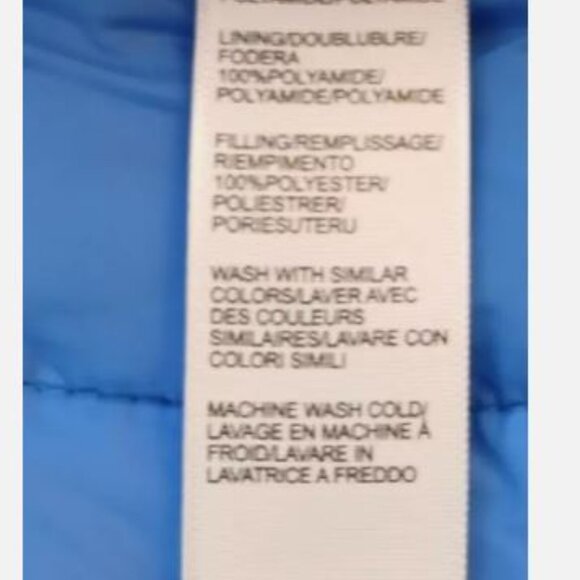 Hudson Water Repellent Insulated Coach Jacket Style HM100 Men's Size XL Blue New - Picture 11 of 13